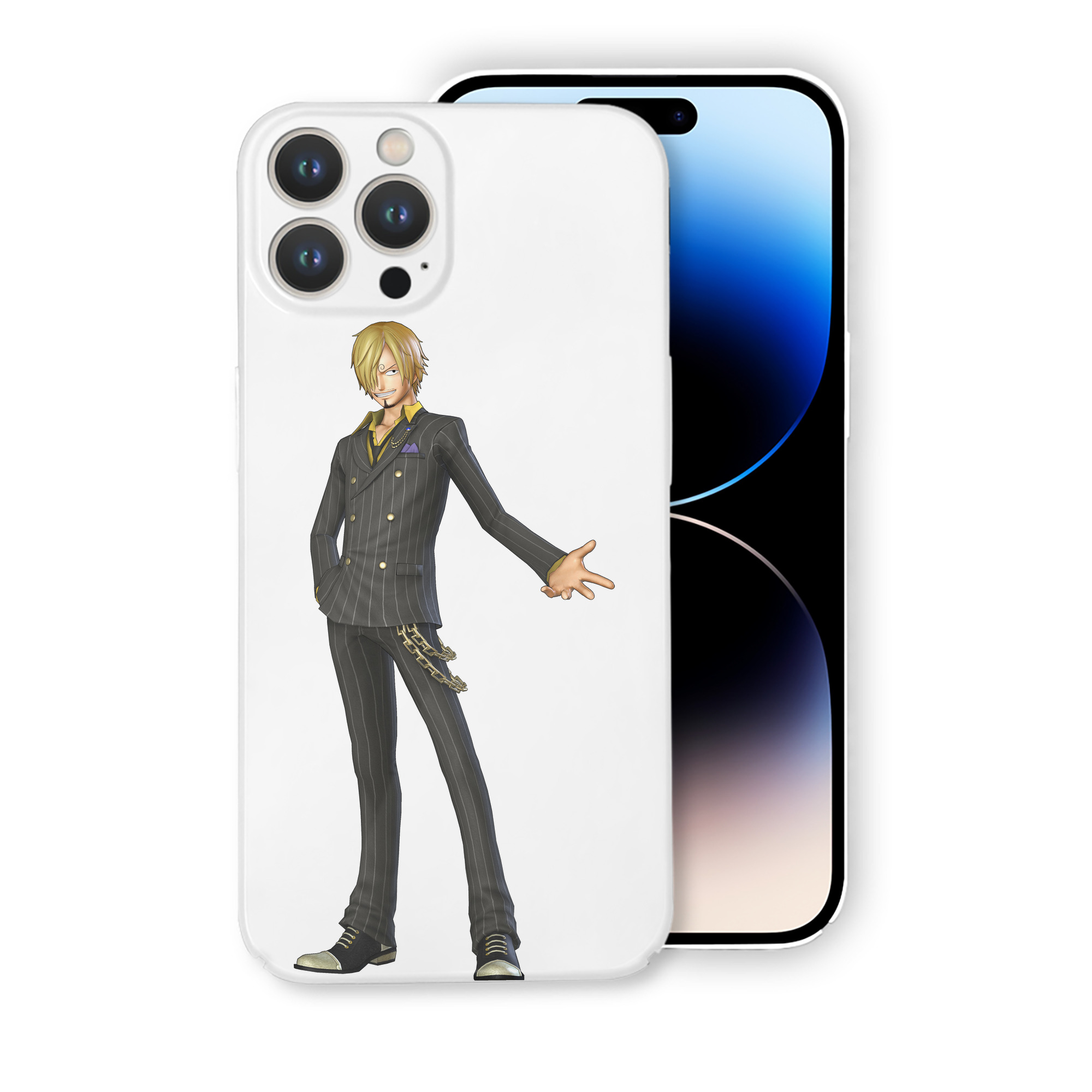 （画像用） ワンピース サンジ ONE PIECE Sanji 【iPhone 14シリーズ対応】ハードケース